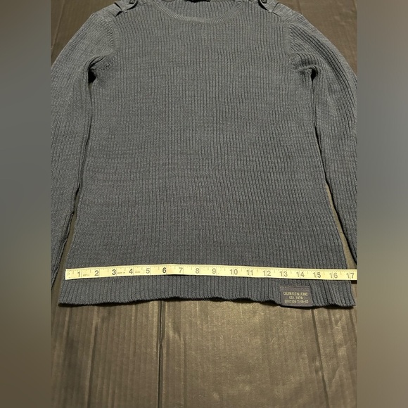 Calvin Klein Jeans Co. Ribbed Sweater size L - Picture 4 of 9
